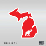 Republican State Sticker
