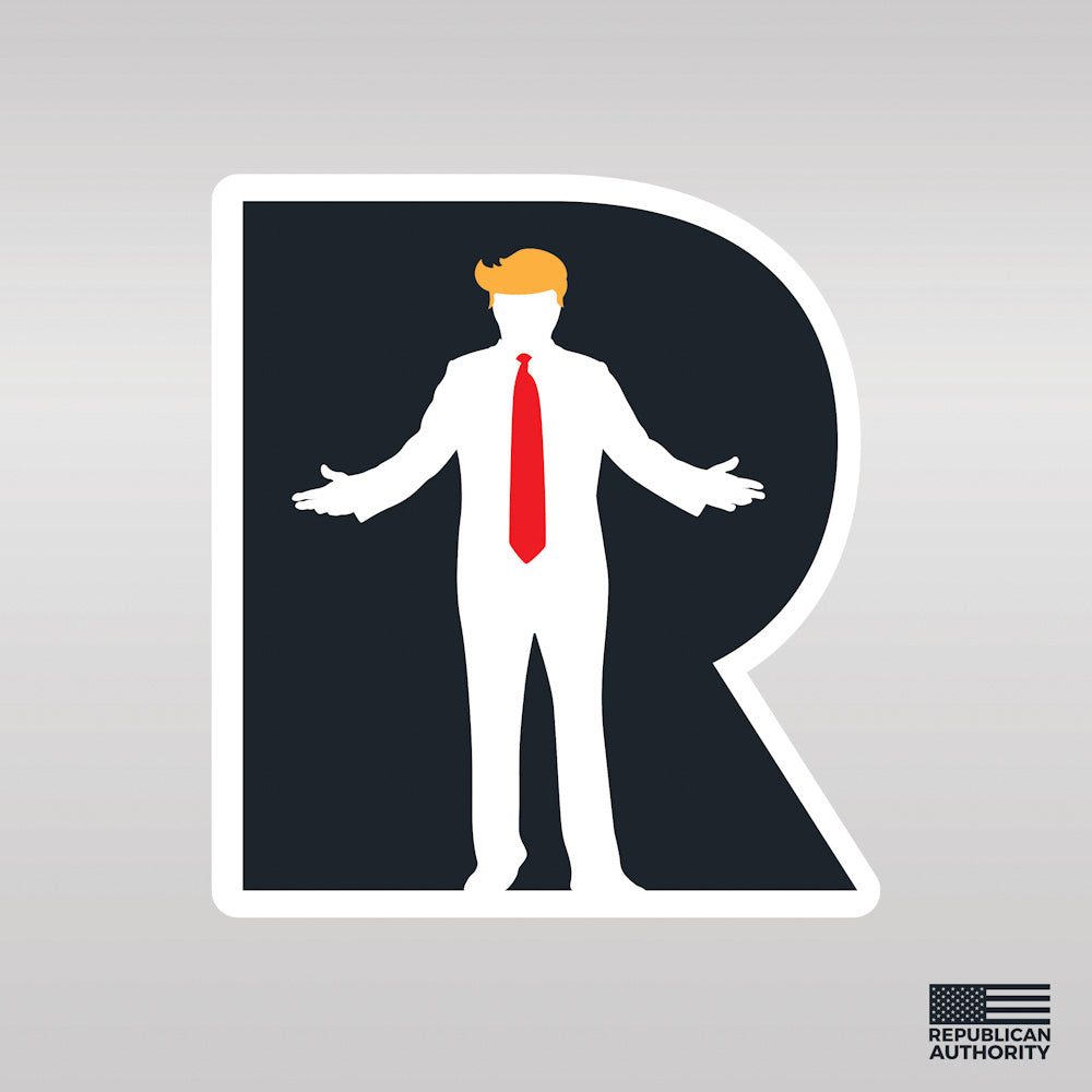 Trump "R" Sticker